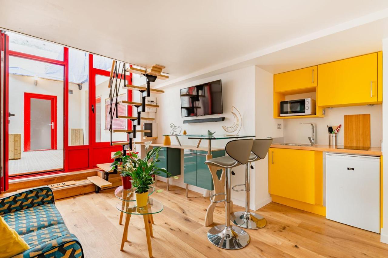 Beige Hospitalite - Elia Love Loft Centre Ville Saint-Etienne  Exterior foto